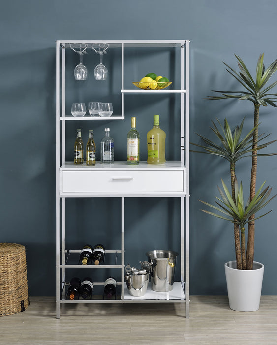 Figueroa Wine Cabinet with LED Lighting