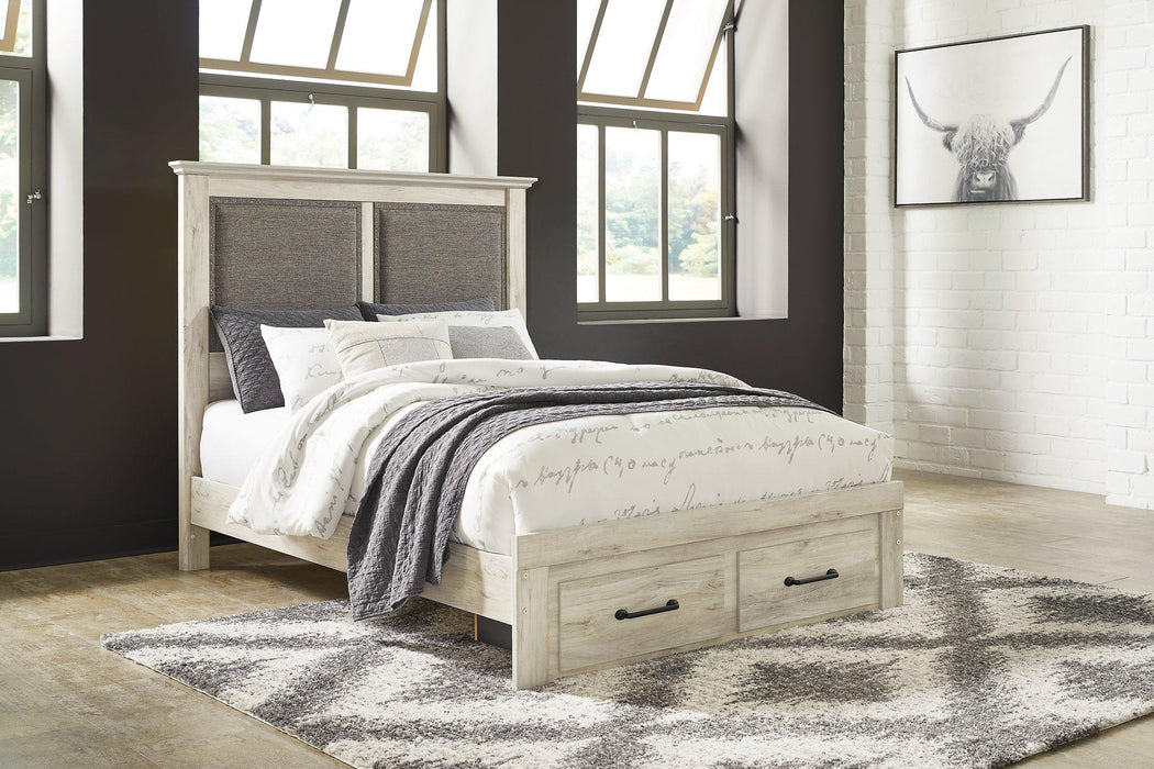 Cambeck Upholstered Panel Storage Bed