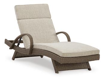 Beachcroft Outdoor Chaise Lounge with Cushion