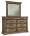 Markenburg Dresser and Mirror image