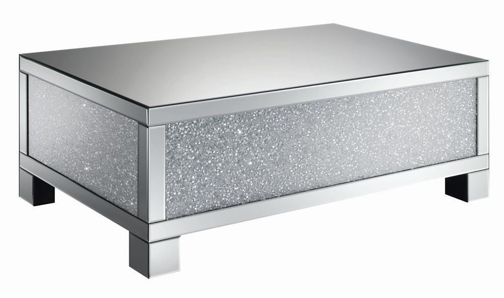 G722498 Contemporary Silver Coffee Table