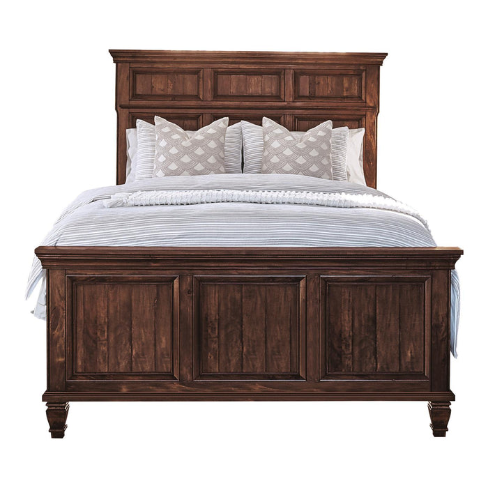 Avenue Queen Panel Bed Weathered Burnished Brown